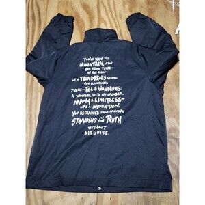 Black History Month BLACKBOYBEE  Adult Jacket BLACK SIZE XL Button @N6